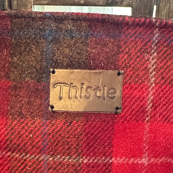 Thistle Red Plaid Women's Tote - Picture 5 of 8